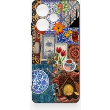 Vip Case Infinix Hot 30 Uyumlu Osmanlı ve Türk Kültürü Desenli Silikon Kılıf