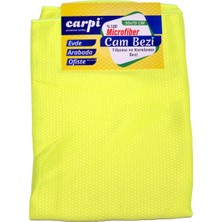 Carpi Mikrofiber Cam Bezi Baklava Desen 50x70 cm Renkli BR2420126