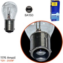 TAS Süperlight 12V 1176 Ampul 21/5W BA15D SL3118 (10 lu)