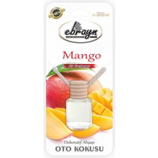 Ebrayn Dekoratif Ahşap Oto Kokusu Mango 8 ml