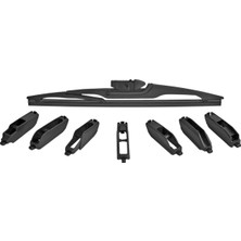R.B.W. 95009 Plastik Multi-Fit 8 Adaptörlü 9 Inç / 230 mm Arka Silecek