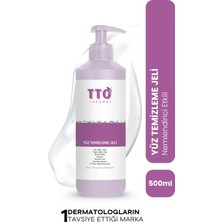 TTO Yüz Temizleme Jeli 500 ml – Normal, Akneli ve Rozalı Ciltler İçin Arındırıcı Bakım