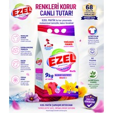 Ezel Premium Matik Çamaşır Deterjanı 9 kg 60 Yıkama | Renk Koruyucu Ultra Color | Multi Enzimli Toz Deterjan