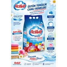 Active Home Automat 9 kg 65 Yıkama Toz Çamaşır Deterjanı | Beyazlar ve Renkliler | Multi Enzyme | Cold Active