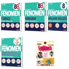 Fenomen Yayıncılık Fenomen Yayınları Türkçe B Soru Bankası Paragraf B Soru Bankası Anlam Bilgisi ve Yazım Kuralları