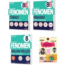Fenomen Yayıncılık Fenomen Yayınları Türkçe B Soru Bankası Paragraf B Soru Bankası  ve Anlam Bilgisi