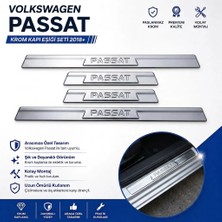 A&G Tuning Volkswagen Passat B8.5 Krom Kapı Eşiği 2018 ve Üzeri P.çelik