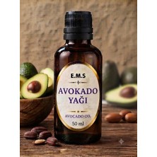 E.M.S 50 ML AVOKADO YAĞI (AVOKADO OİL) %100 SAF SOĞUK PRES.