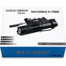 Akıllı Bayi El Feneri Şarjlı Aby