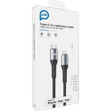 Wonew JT90 Type-C - Lightning Kablo 1m. – Siyah