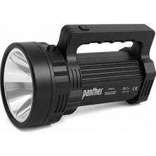 Panther PT-6213 USB Şarjlı Solar El Feneri | 2000 Lumen Powerbank