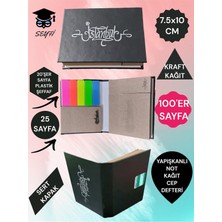 Yapışkanlı Not Kağıdı Cep Defteri Model Post-It Defteri Yapışkanlı Kağıt Seti