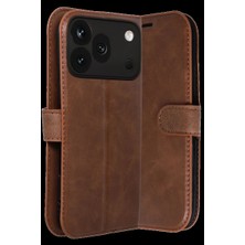 Huawei Honor 600 Pro Trend S Plus Kapaklı Kılıf - Taba