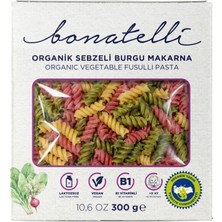 Bonatelli Organik Sebzeli Burgu Makarna 300 G