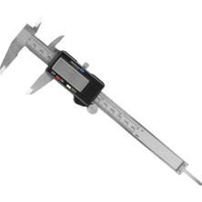 Dijital Kumpas LCD Ekranlı (0.01-12 Mikron Hassasiyet) 0.0005 Inç Metal 150 mm Derinlik Ölçüm