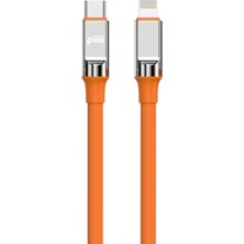 Wonew JT188 Type-C - Lightning Kablo 1m. – Turuncu