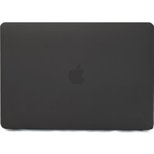 Piili MacBook Air 15'' 2023 Hardshell Mat Kapak MacBook Kılıfı – Siyah