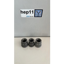 3/4"-1/2" Siyah Manşon Redüksiyon 3lü Ekpaş