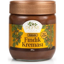 Defne Fındık Kakaolu Fındık Kreması  %5 Fındık Parçacıklı 400 gr