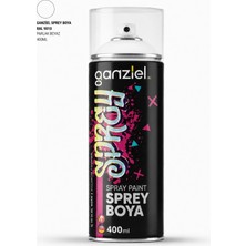 Ganziel Sprey Boya Ral 9010 Parlak Beyaz - 400 ml