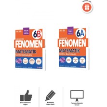 Bi Bigelio Fenomen 2027 6. Sınıf Matematik A + B Soru Bankası Seti Fenomen Y
