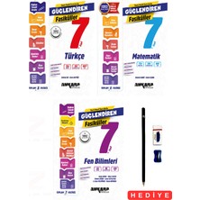 Ankara Yayıncılık 7.sınıf Türkçe-Matematik-Fen Bilimleri Yeni Nesil Sorularla Güçlendiren Fasiküller 3 Kitap Set Türkiye Yıldızı Maarif Model  Kalem Seti Hediyeli