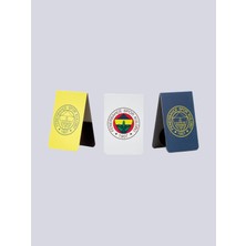 Fenerbahçe Arma Üçlü Mıknatıslı Kitap Ayracı Seti