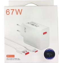 67 W Şarj Başlığı ve Kablo