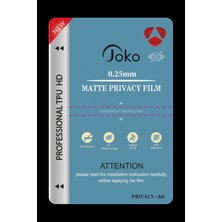 Marsilyan™-  Tpu 0.25MM Hd Makine Mat Hayalet Ekran Koruyucu