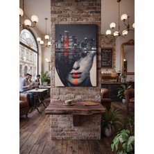 Tablo 60X90 cm Büyük Boy Kafe ve Salon Hediyelik Duvar Aksesuarı