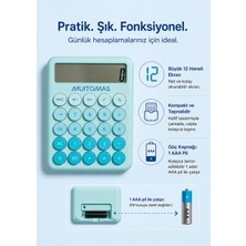 Muıtomas Hesap Makinesi Mavi