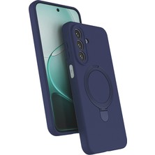 Samsung Galaxy A27 Uyumlu M-Safe Halkalı Standlı Zore Samara Kılıf - Lyon Tech