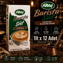 Sütaş Barista Süt 1lt x 12 Adet