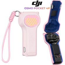 CoverZone Djı Osmo Pocket 4p Sert Koruyucu Çanta, Altı Açık Abs Kılıf, Darbe ve Çizilme Korumalı Soft Touch Short
