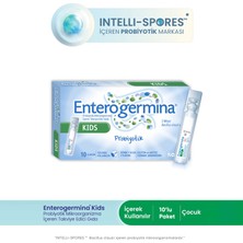 Enterogermina Kids 10 Flakon Probiyotik Takviye Edici Gıda 2-10 Yaş Arası Çocuklar İçin Türkiye Menşeli