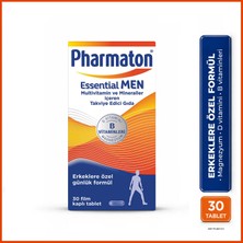 Pharmaton Essential Multivitamin ve Mineral Desteği Men Erkeklere Özel 30 Tablet