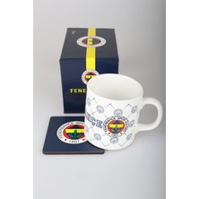Lisanslı Fenerbahçe Kupa ve Bardak Altlığı Seti