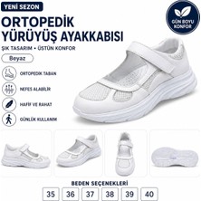Genpa Kadın  Deri ve Tekstil Karışımı Babet