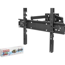 Tekinix Tekınıx HDX8708 Hareketli Tv Askı Aparatı 43-65 Inç 45 kg Siyah