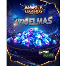 HemenOyun Mobile Legends Bang Bang 4770 Elmas Epin Kodu Hemen Teslim