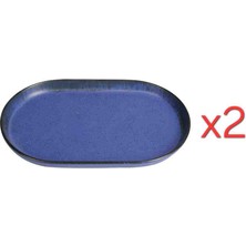 Porland Ethos Danshari Sky Kayık Tabak 2'li 18CM