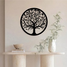 Alpha Metal Design Alpha Metal Desıgn Hayat Ağacı Metal Duvar Tablosu