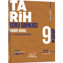 Kondisyon Yayınları KONDİSYON  VİRTÜÖZ 9.SINIF TARİH SORU BANKASI (MAARİF MODEL)