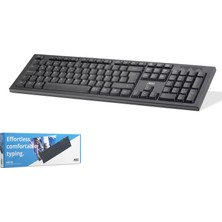 Aoc KB130B Standart Klavye Sessiz Tuşlu Siyah
