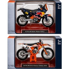 Miss Mojo 51070 Nessiworld-1:18 Motor Red Bull Ktm 450 Adet Fiyatıdır