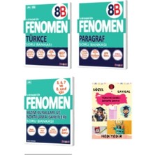 Fenomen Yayıncılık Fenomen Yayınları Türkçe B Soru Bankası Paragraf B Soru Bankası ve Yazım Kuralları