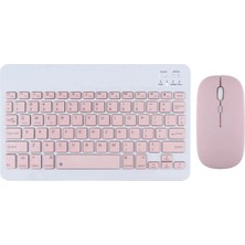 Techugo Uryport KYB71 Kablosuz Türkçe Q Klavye Mouse Set - Pembe