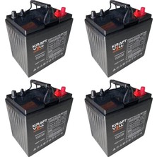 KRAFTVOLL EV220-6 6V 230/242 AH DEEP CYCLE JEL AKÜ (260*180*254 MM) (31 KG) (4 ADET)