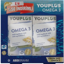 Omega 3 Balık Yağı 30 Kapsül - 2 Kutu Avantajlı Paket