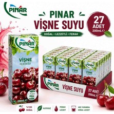 Gölcük Pınar Vişne Meyve Suyu 200 ml x 27 Adet
